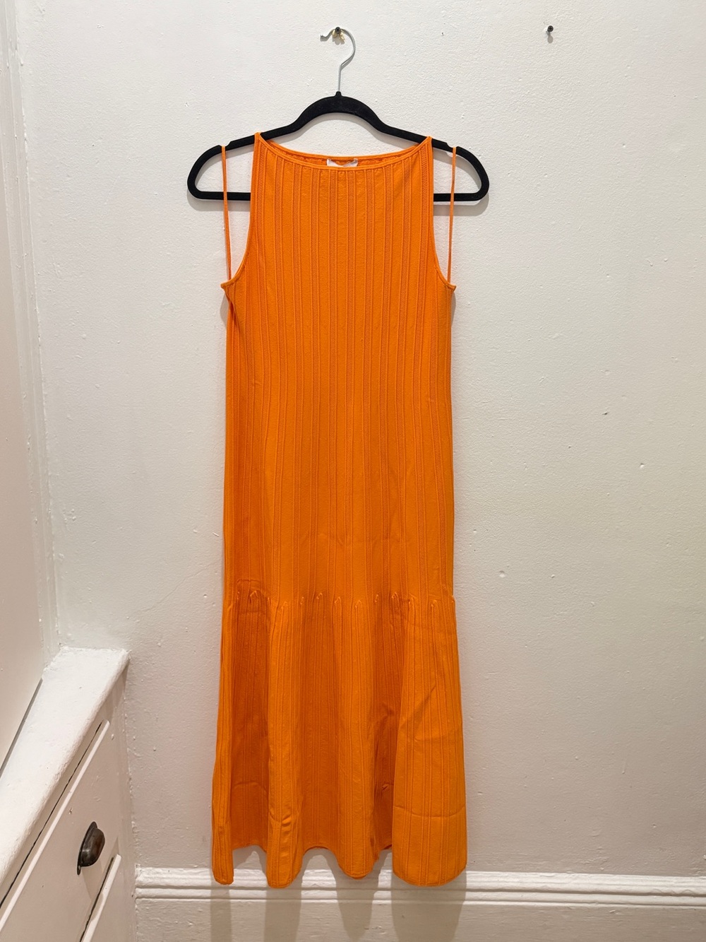 & Other Stories Rib Knit Midi / Maxi Dress